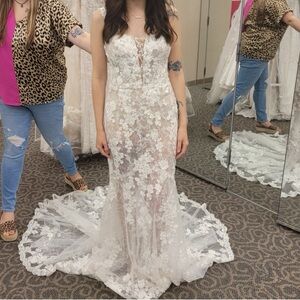 Galina Signature by Davids Bridal Bodysuit wedding dress